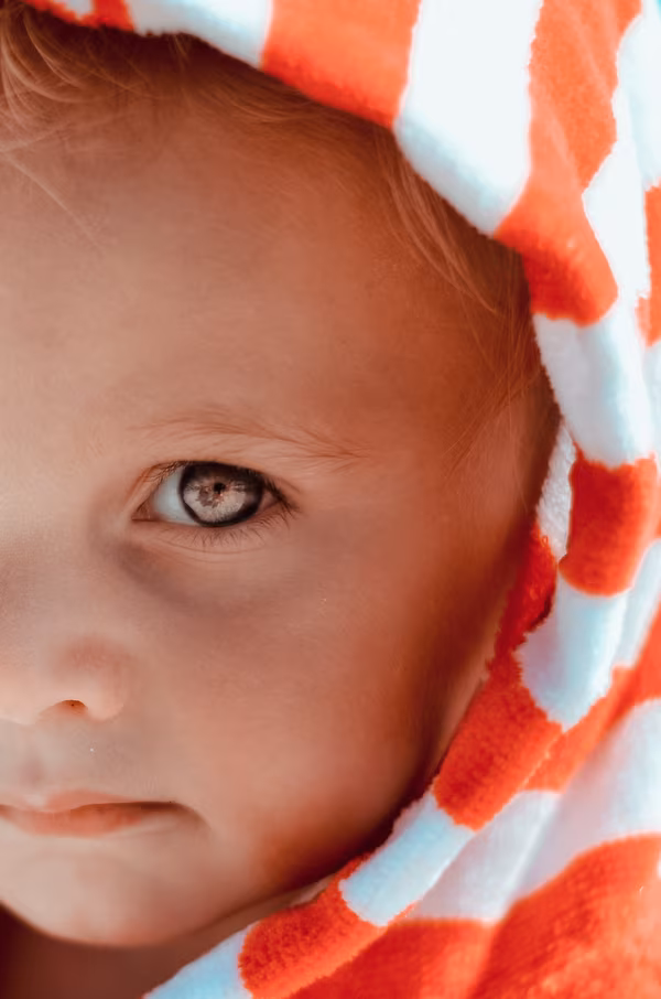Child's face